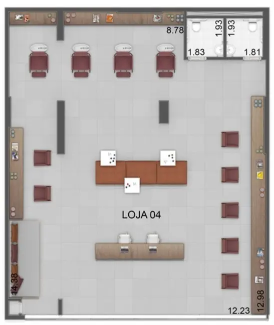 Foto 9 de Loja à venda, 498m2 em Tatuapé, São Paulo - SP