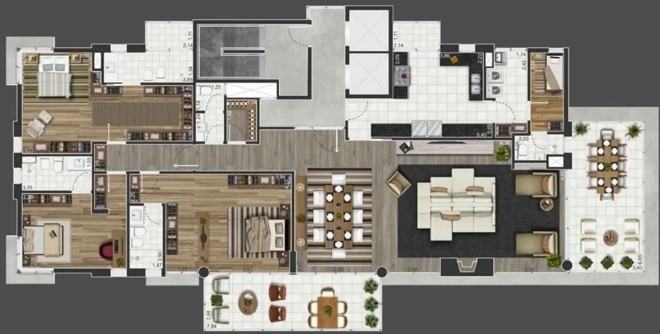 Foto 6 de Apartamento com 3 quartos à venda, 506m2 em Vila Progredior, São Paulo - SP