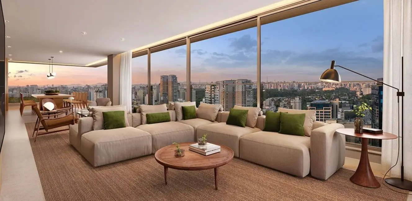 Apartamento com 3 quartos à venda, 198m2 em Moema, São Paulo - SP - imagem 4 Foto 4 de Apartamento com 3 quartos à venda, 198m2 em Moema, São Paulo - SP