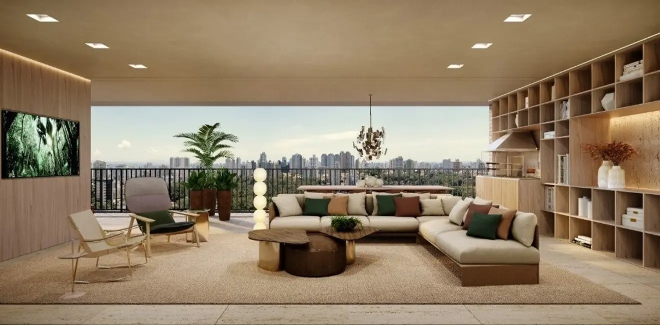 Apartamento com 3 quartos à venda, 195m2 em Vila Nova Conceição, São Paulo - SP - imagem 3 Foto 3 de Apartamento com 3 quartos à venda, 195m2 em Vila Nova Conceição, São Paulo - SP