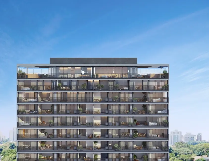 Apartamento com 3 quartos à venda, 266m2 em Vila Madalena, São Paulo - SP - imagem 6 Foto 6 de Apartamento com 3 quartos à venda, 266m2 em Vila Madalena, São Paulo - SP