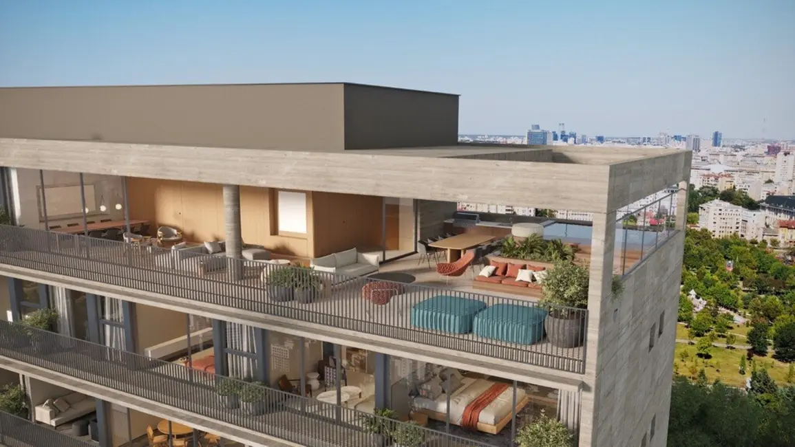 Apartamento com 3 quartos à venda, 266m2 em Vila Madalena, São Paulo - SP - imagem 4 Foto 4 de Apartamento com 3 quartos à venda, 266m2 em Vila Madalena, São Paulo - SP