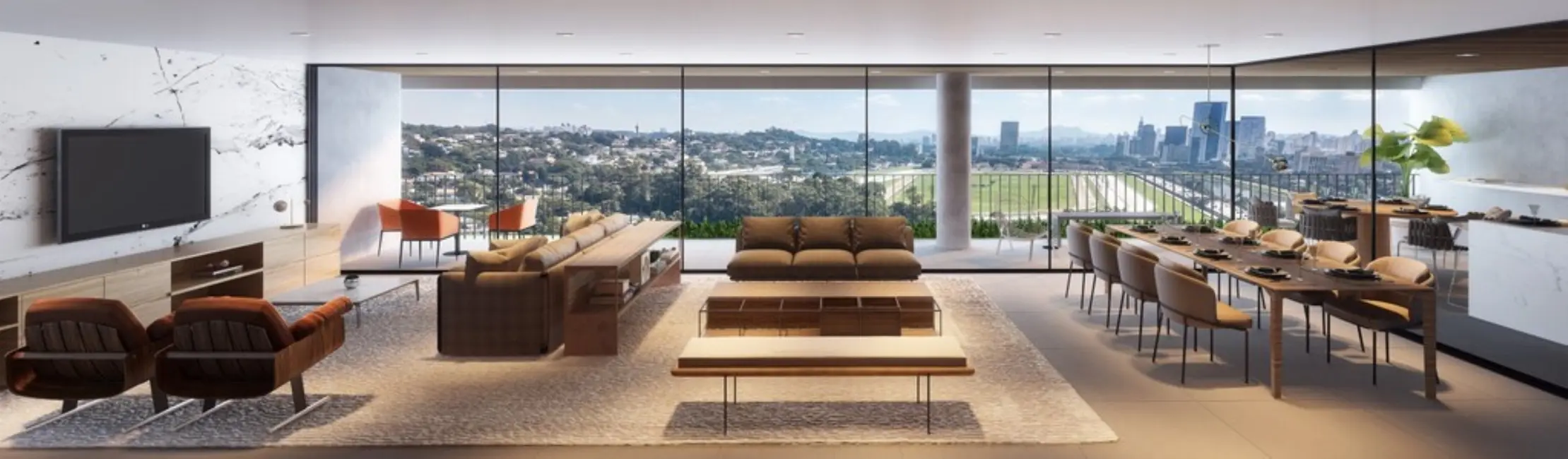 Apartamento com 3 quartos à venda, 252m2 em Cidade Jardim, São Paulo - SP - imagem 5 Foto 5 de Apartamento com 3 quartos à venda, 252m2 em Cidade Jardim, São Paulo - SP
