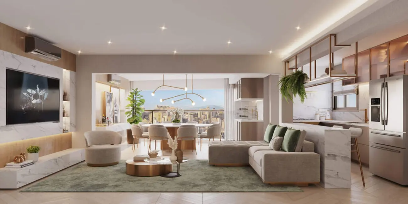 Apartamento com 4 quartos à venda, 136m2 em Água Branca, São Paulo - SP - imagem 6 Foto 6 de Apartamento com 4 quartos à venda, 136m2 em Água Branca, São Paulo - SP