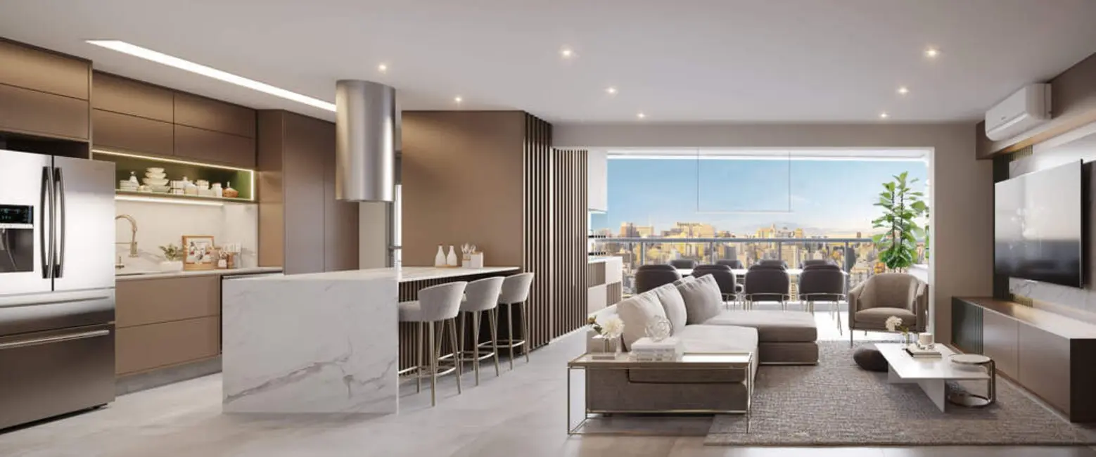 Apartamento com 4 quartos à venda, 136m2 em Água Branca, São Paulo - SP - imagem 7 Foto 7 de Apartamento com 4 quartos à venda, 136m2 em Água Branca, São Paulo - SP