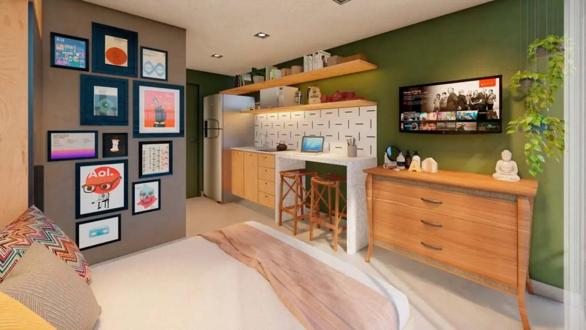 Foto 5 de Apartamento com 1 quarto à venda, 40m2 em Santa Cecília, São Paulo - SP