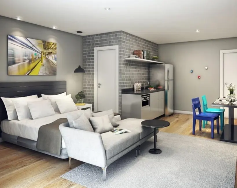 Apartamento com 1 quarto à venda, 54m2 em Santa Cecília, São Paulo - SP - imagem 5 Foto 5 de Apartamento com 1 quarto à venda, 54m2 em Santa Cecília, São Paulo - SP