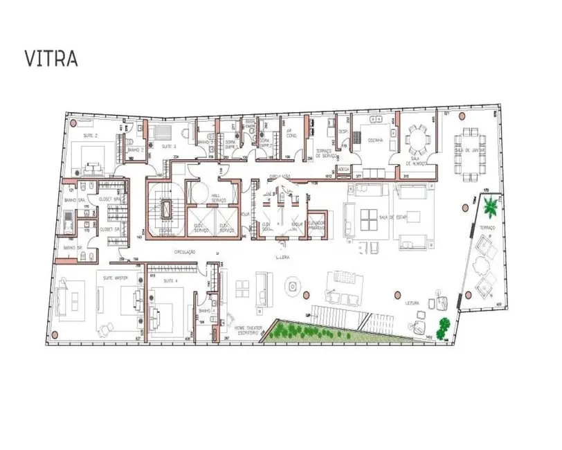 Foto 7 de Apartamento com 4 quartos à venda, 569m2 em Itaim Bibi, São Paulo - SP