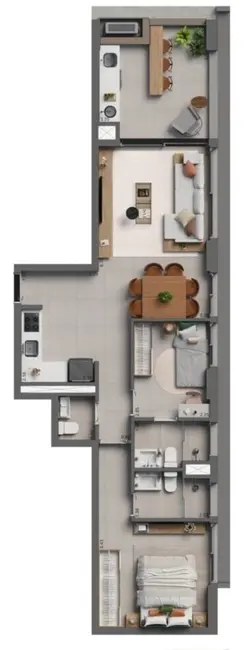 Apartamento com 3 quartos à venda, 98m2 em Vila Pompéia, São Paulo - SP - imagem 8 Foto 8 de Apartamento com 3 quartos à venda, 98m2 em Vila Pompéia, São Paulo - SP