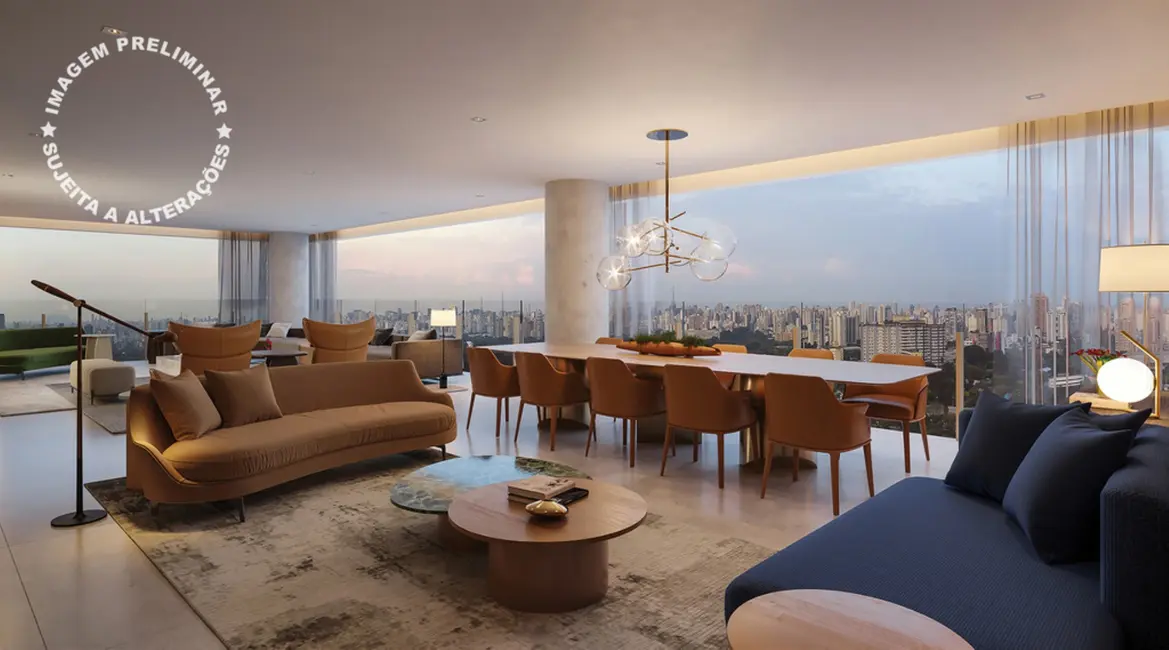 Apartamento com 4 quartos à venda, 298m2 em Ibirapuera, São Paulo - SP - imagem 3 Foto 3 de Apartamento com 4 quartos à venda, 298m2 em Ibirapuera, São Paulo - SP