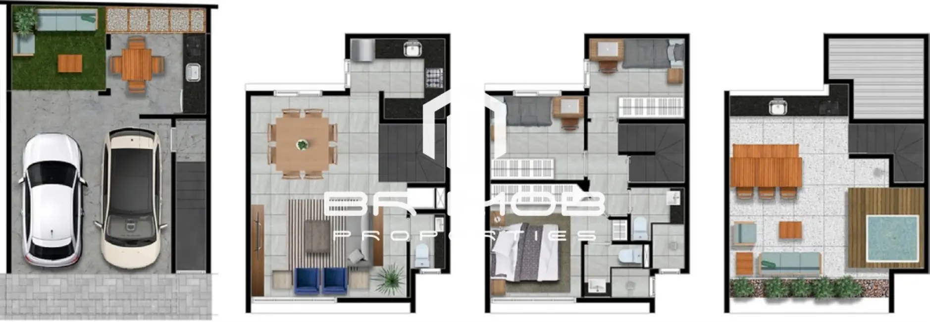Casa de Condomínio com 3 quartos à venda, 170m2 em São Paulo - SP - imagem 4 Foto 4 de Casa de Condomínio com 3 quartos à venda, 170m2 em São Paulo - SP