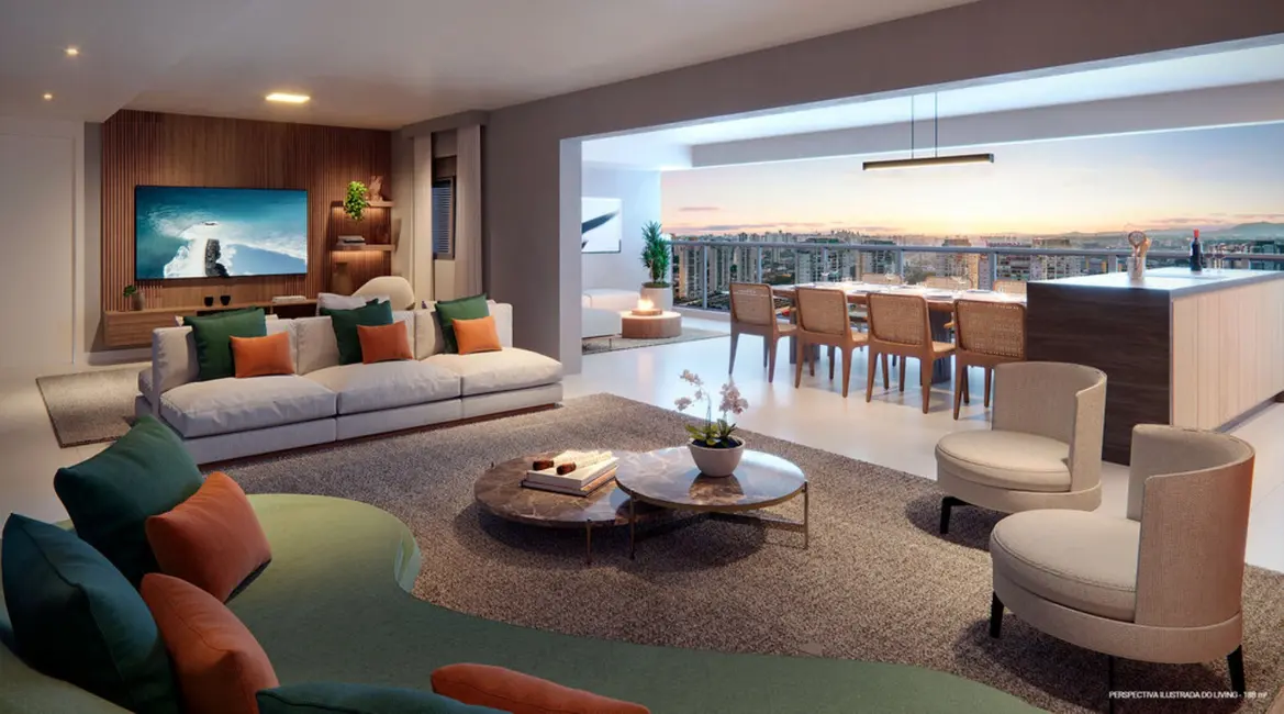 Apartamento com 4 quartos à venda, 189m2 em Água Branca, São Paulo - SP - imagem 5 Foto 5 de Apartamento com 4 quartos à venda, 189m2 em Água Branca, São Paulo - SP