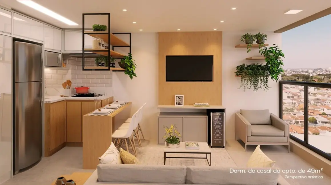 Apartamento com 3 quartos à venda, 61m2 em Bosque da Saúde, São Paulo - SP - imagem 4 Foto 4 de Apartamento com 3 quartos à venda, 61m2 em Bosque da Saúde, São Paulo - SP