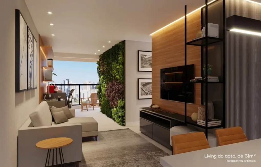 Apartamento com 3 quartos à venda, 61m2 em Bosque da Saúde, São Paulo - SP - imagem 3 Foto 3 de Apartamento com 3 quartos à venda, 61m2 em Bosque da Saúde, São Paulo - SP