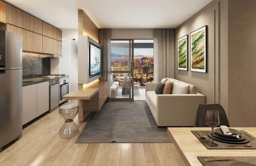 Apartamento com 1 quarto à venda, 64m2 em Moema, São Paulo - SP - imagem 7 Foto 7 de Apartamento com 1 quarto à venda, 64m2 em Moema, São Paulo - SP