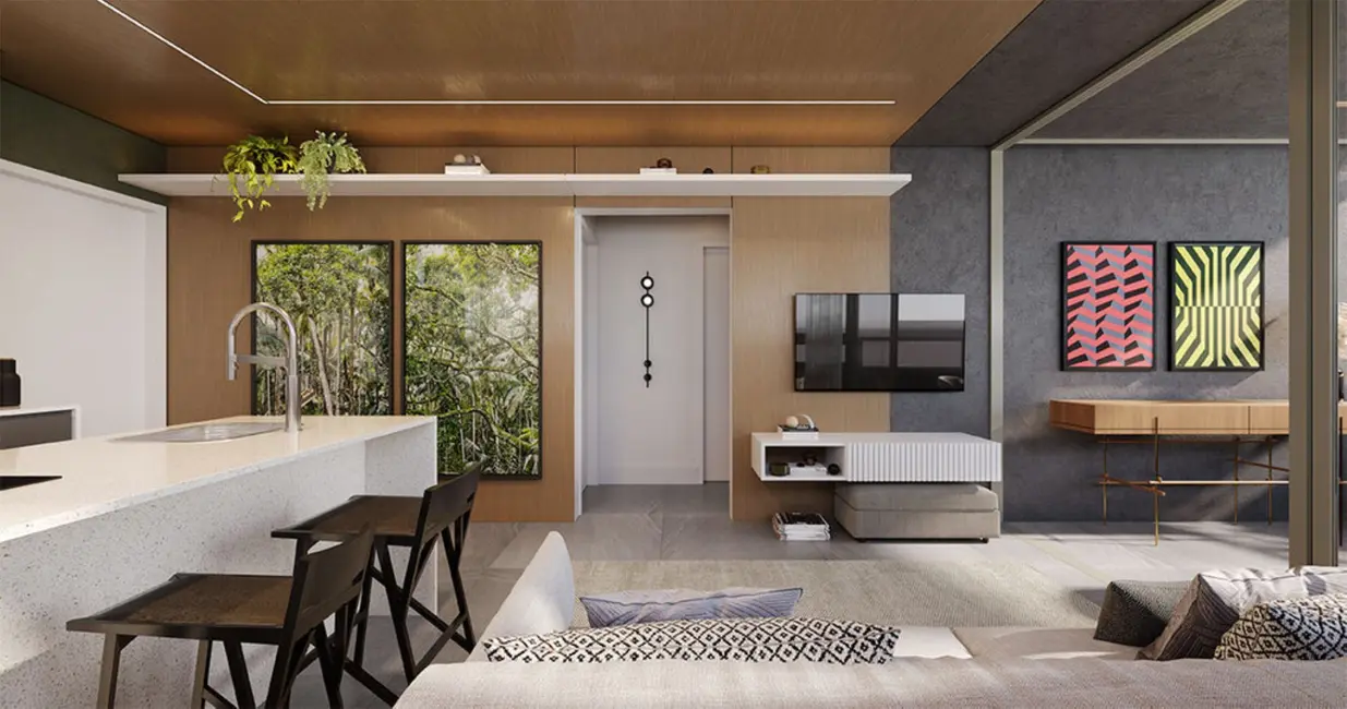 Apartamento com 1 quarto à venda, 48m2 em Vila Madalena, São Paulo - SP - imagem 5 Foto 5 de Apartamento com 1 quarto à venda, 48m2 em Vila Madalena, São Paulo - SP