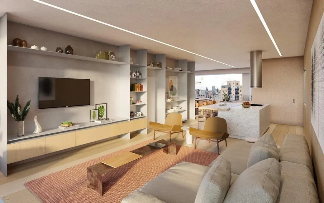 Foto 5 de Loft / Flat com 1 quarto à venda, 38m2 em Pinheiros, São Paulo - SP