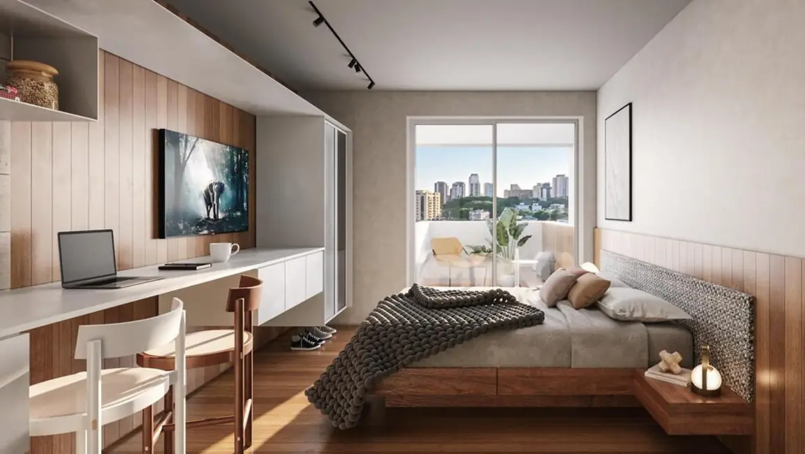 Loft / Flat com 1 quarto à venda, 26m2 em Pinheiros, São Paulo - SP - imagem 7 Foto 7 de Loft / Flat com 1 quarto à venda, 26m2 em Pinheiros, São Paulo - SP