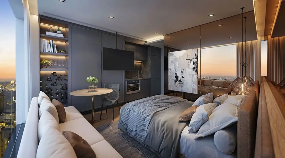 Loft / Flat com 1 quarto à venda, 22m2 em Jardim Paulista, São Paulo - SP - imagem 8 Foto 8 de Loft / Flat com 1 quarto à venda, 22m2 em Jardim Paulista, São Paulo - SP