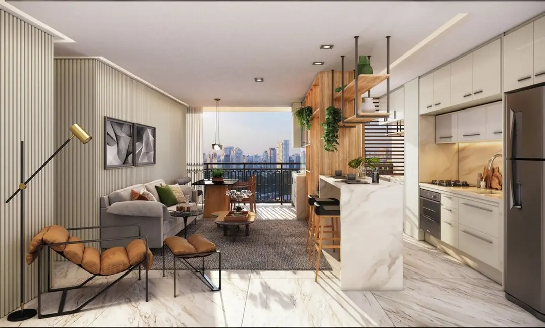 Loft / Flat com 1 quarto à venda, 29m2 em Brooklin Paulista, São Paulo - SP - imagem 4 Foto 4 de Loft / Flat com 1 quarto à venda, 29m2 em Brooklin Paulista, São Paulo - SP