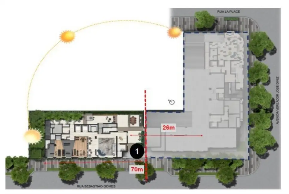 Loft / Flat com 1 quarto à venda, 34m2 em Brooklin Paulista, São Paulo - SP - imagem 6 Foto 6 de Loft / Flat com 1 quarto à venda, 34m2 em Brooklin Paulista, São Paulo - SP