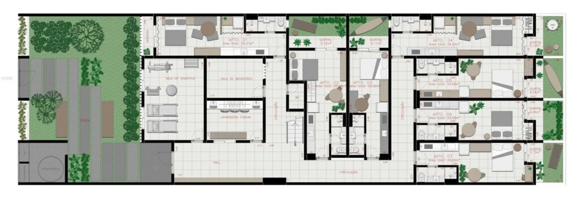 Foto 7 de Loft / Flat com 1 quarto à venda, 25m2 em Chácara Santo Antônio (Zona Sul), São Paulo - SP