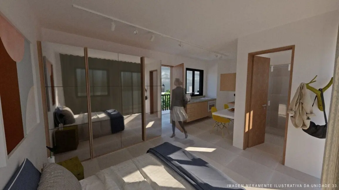 Loft / Flat com 1 quarto à venda, 24m2 em Jardim Marajoara, São Paulo - SP - imagem 3 Foto 3 de Loft / Flat com 1 quarto à venda, 24m2 em Jardim Marajoara, São Paulo - SP