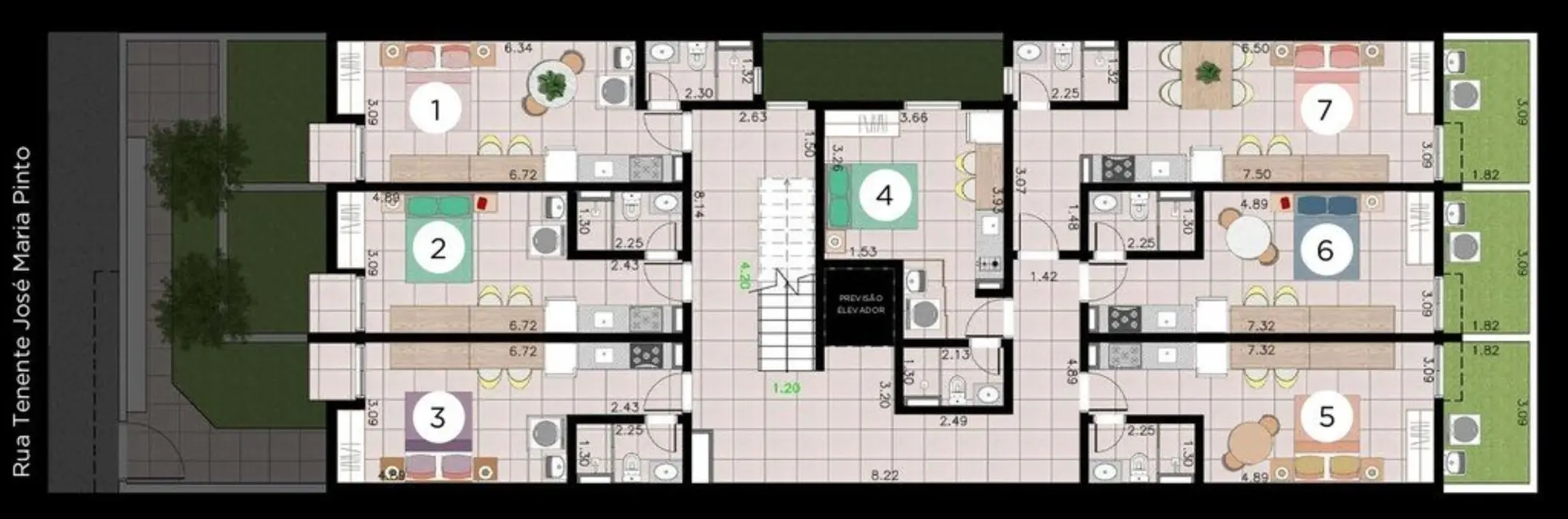 Loft / Flat com 1 quarto à venda, 24m2 em Jardim Marajoara, São Paulo - SP - imagem 7 Foto 7 de Loft / Flat com 1 quarto à venda, 24m2 em Jardim Marajoara, São Paulo - SP