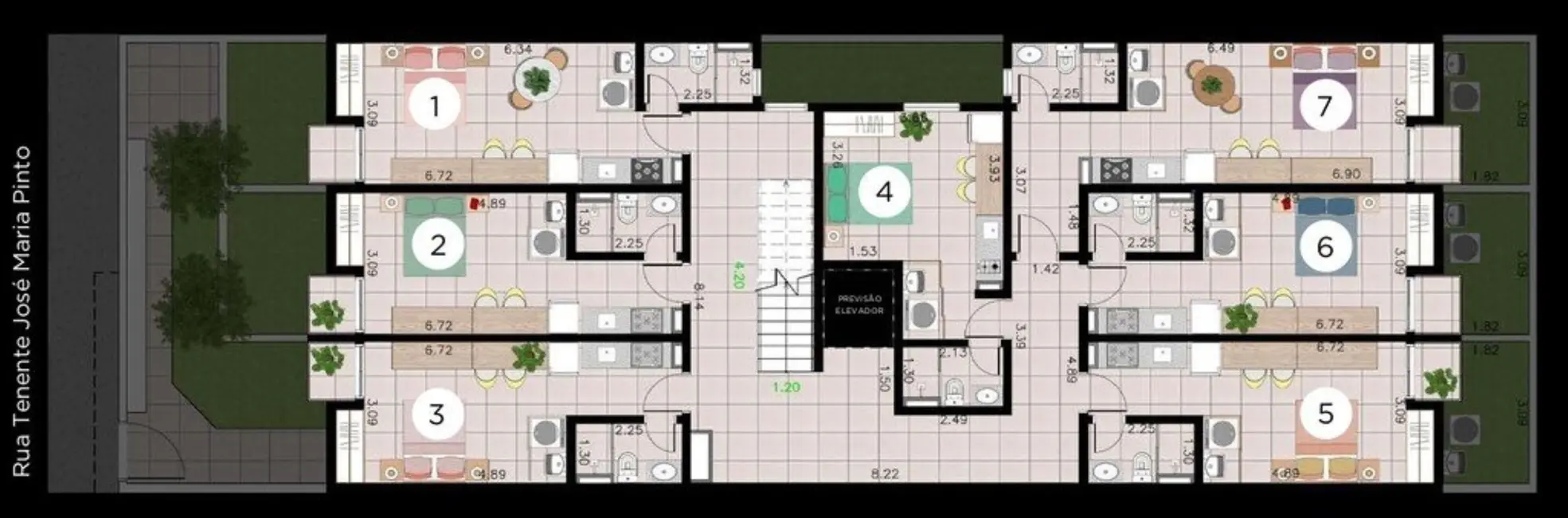 Loft / Flat com 1 quarto à venda, 24m2 em Jardim Marajoara, São Paulo - SP - imagem 8 Foto 8 de Loft / Flat com 1 quarto à venda, 24m2 em Jardim Marajoara, São Paulo - SP