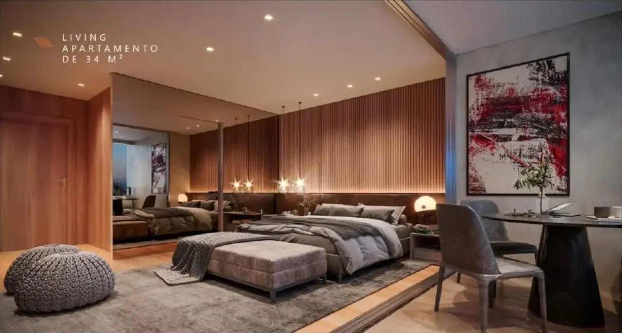 Loft / Flat com 1 quarto à venda, 34m2 em Itaim Bibi, São Paulo - SP - imagem 5 Foto 5 de Loft / Flat com 1 quarto à venda, 34m2 em Itaim Bibi, São Paulo - SP