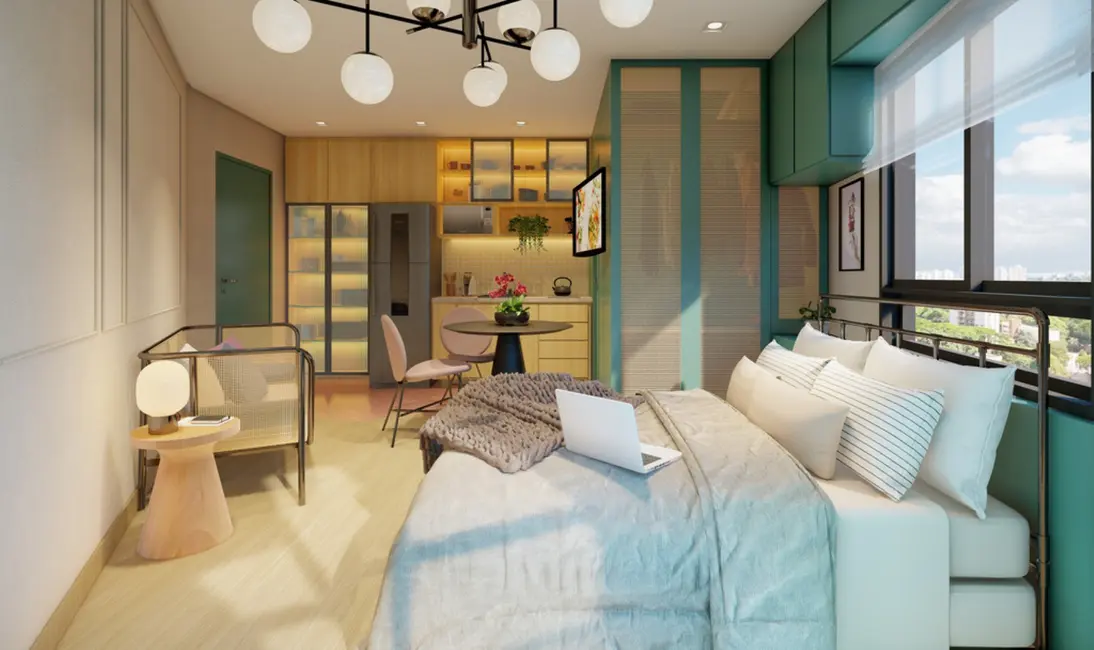 Loft / Flat com 1 quarto à venda, 24m2 em Vila Madalena, São Paulo - SP - imagem 6 Foto 6 de Loft / Flat com 1 quarto à venda, 24m2 em Vila Madalena, São Paulo - SP