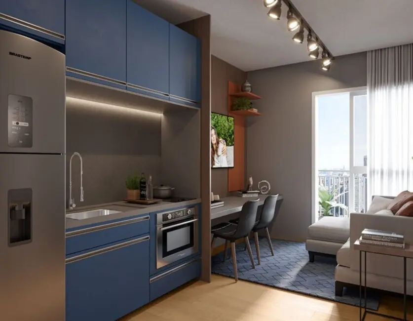 Foto 3 de Loft / Flat com 1 quarto à venda, 29m2 em Vila Romana, São Paulo - SP