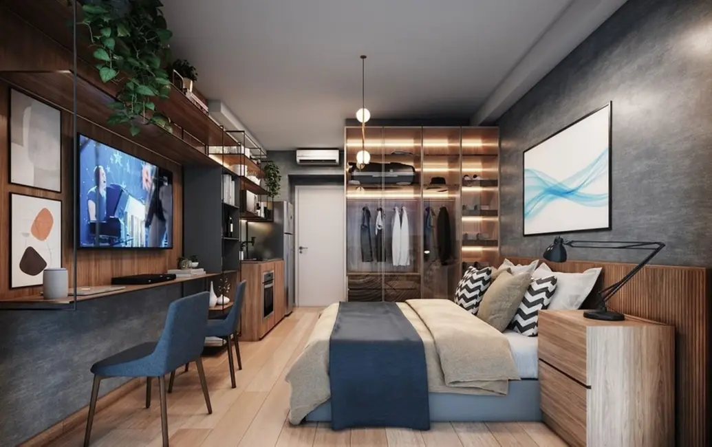 Foto 8 de Loft / Flat com 1 quarto à venda, 24m2 em Pinheiros, São Paulo - SP