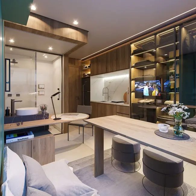 Loft / Flat com 1 quarto à venda, 19m2 em Vila Romana, São Paulo - SP - imagem 3 Foto 3 de Loft / Flat com 1 quarto à venda, 19m2 em Vila Romana, São Paulo - SP