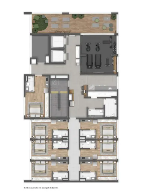 Foto 8 de Loft / Flat com 1 quarto à venda, 18m2 em Vila Clementino, São Paulo - SP