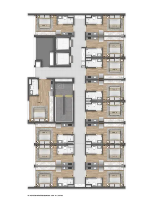 Foto 9 de Loft / Flat com 1 quarto à venda, 18m2 em Vila Clementino, São Paulo - SP