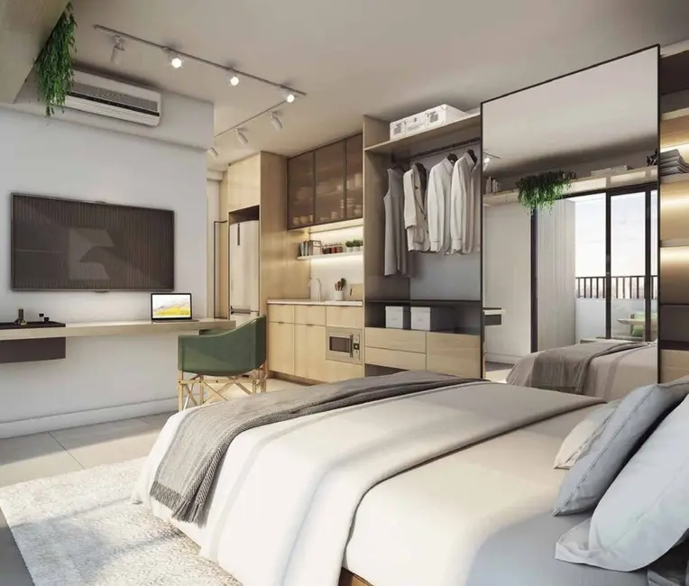 Foto 7 de Loft / Flat com 1 quarto à venda, 32m2 em Pinheiros, São Paulo - SP