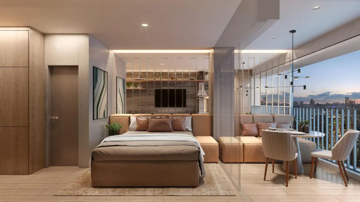 Foto 5 de Loft / Flat com 1 quarto à venda, 27m2 em Perdizes, São Paulo - SP