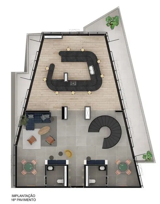 Foto 9 de Loft / Flat com 1 quarto à venda, 18m2 em Vila Mariana, São Paulo - SP