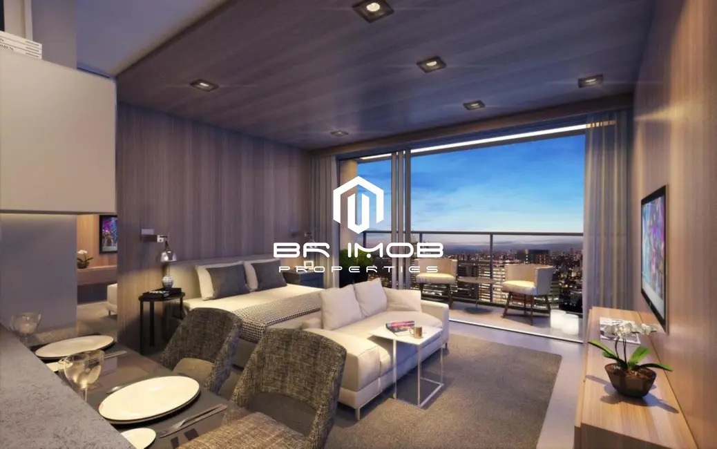 Loft / Flat com 1 quarto à venda, 38m2 em Pinheiros, São Paulo - SP - imagem 4 Foto 4 de Loft / Flat com 1 quarto à venda, 38m2 em Pinheiros, São Paulo - SP