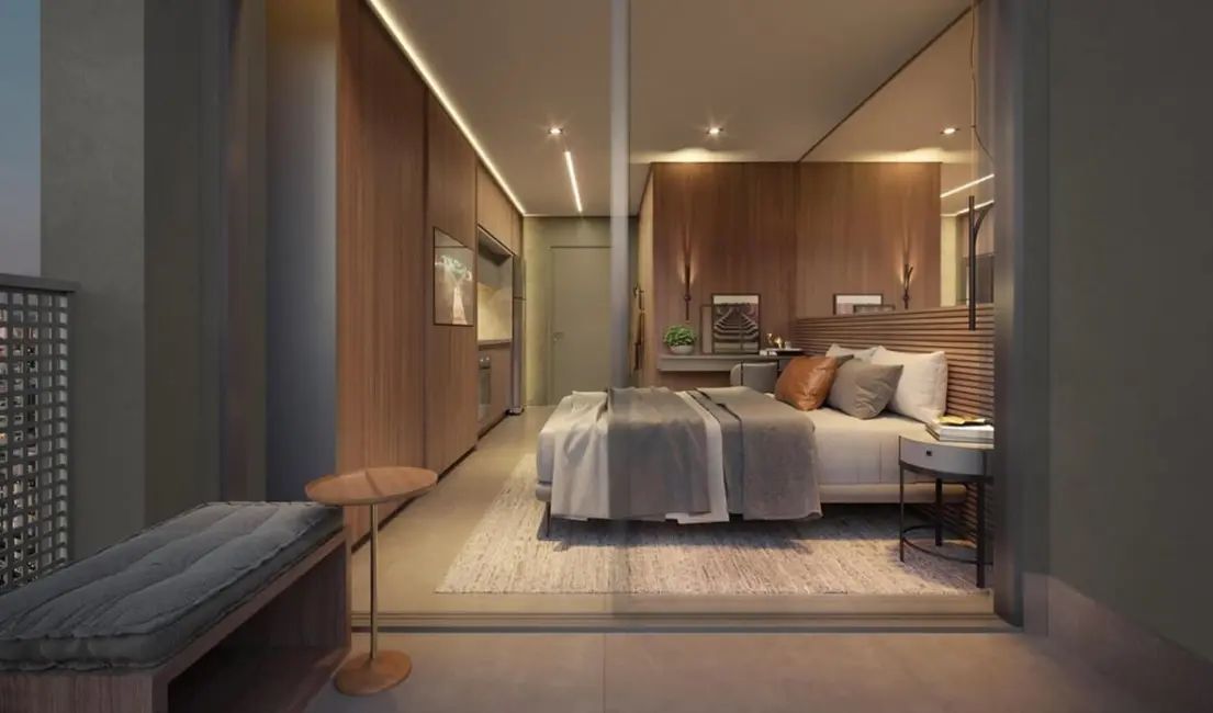 Apartamento com 1 quarto à venda, 49m2 em Vila Nova Conceição, São Paulo - SP - imagem 3 Foto 3 de Apartamento com 1 quarto à venda, 49m2 em Vila Nova Conceição, São Paulo - SP