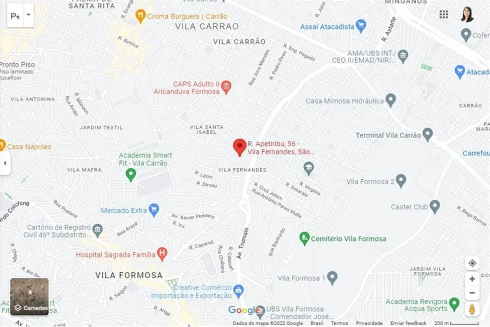 Foto 8 de Terreno / Lote à venda em Vila Formosa, São Paulo - SP