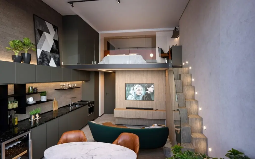 Apartamento com 1 quarto à venda, 48m2 em Perdizes, São Paulo - SP - imagem 8 Foto 8 de Apartamento com 1 quarto à venda, 48m2 em Perdizes, São Paulo - SP