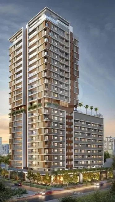 Foto 1 de Apartamento com 1 quarto à venda, 46m2 em Moema, São Paulo - SP