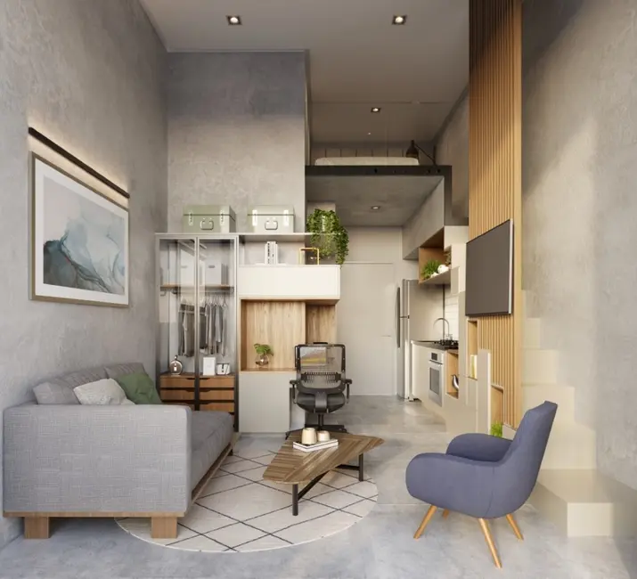 Loft / Flat com 1 quarto à venda, 35m2 em Vila Mariana, São Paulo - SP - imagem 4 Foto 4 de Loft / Flat com 1 quarto à venda, 35m2 em Vila Mariana, São Paulo - SP