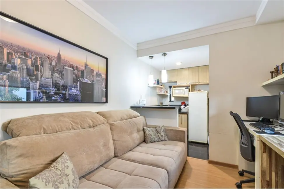 Apartamento com 1 quarto à venda, 34m2 em Cidade Monções, São Paulo - SP - imagem 3 Foto 3 de Apartamento com 1 quarto à venda, 34m2 em Cidade Monções, São Paulo - SP