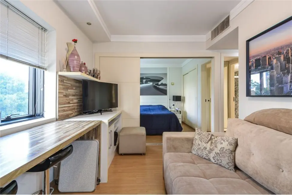 Apartamento com 1 quarto à venda, 34m2 em Cidade Monções, São Paulo - SP - imagem 4 Foto 4 de Apartamento com 1 quarto à venda, 34m2 em Cidade Monções, São Paulo - SP
