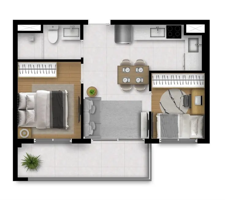 Apartamento com 2 quartos à venda, 70m2 em Perdizes, São Paulo - SP - imagem 9 Foto 9 de Apartamento com 2 quartos à venda, 70m2 em Perdizes, São Paulo - SP