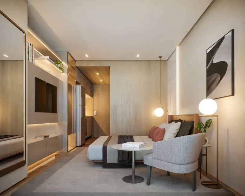 Loft / Flat com 1 quarto à venda, 26m2 em Jardim Paulista, São Paulo - SP - imagem 6 Foto 6 de Loft / Flat com 1 quarto à venda, 26m2 em Jardim Paulista, São Paulo - SP