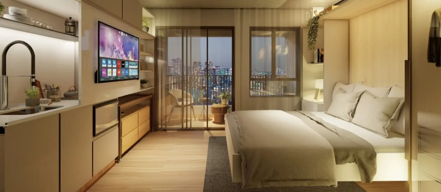 Apartamento com 1 quarto à venda, 30m2 em Vila Clementino, São Paulo - SP - imagem 4 Foto 4 de Apartamento com 1 quarto à venda, 30m2 em Vila Clementino, São Paulo - SP